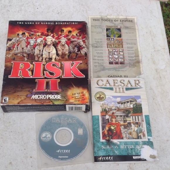 Risk II &Ceaser PC Games by - Red Edition - Picture 1 of 5